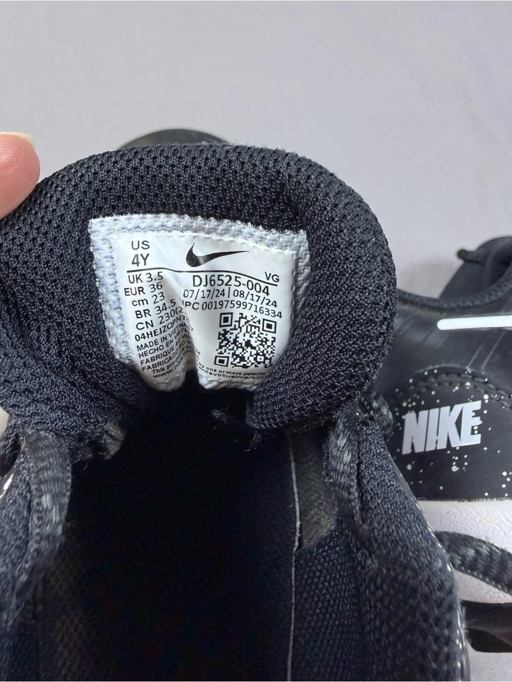 Nike kids Baseball Cleats